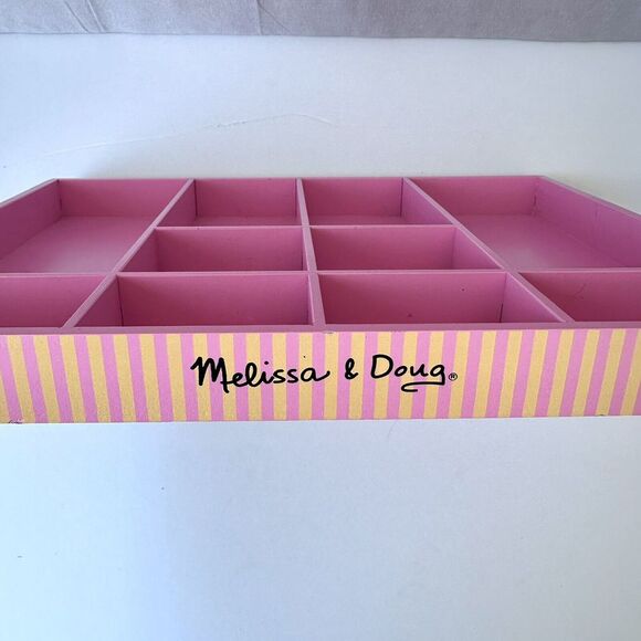 Melissa And Doug Abby And Emma Deluxe Magnetic Wooden Dress Up Dolls Play Set - Picture 5 of 5